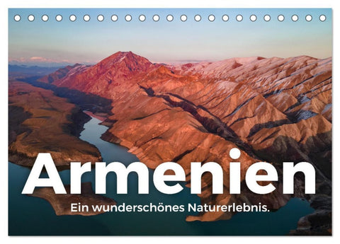 Armenien - Ein wunderschönes Naturerlebnis. (Tischkalender 2026 DIN A5 quer), CALVENDO Monatskalender