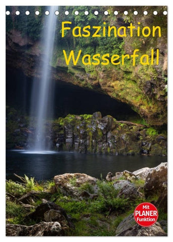 Faszination Wasserfall (Tischkalender 2027 DIN A5 hoch), CALVENDO Monatskalender