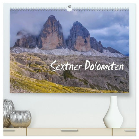 Sextner Dolomiten (hochwertiger Premium Wandkalender 2027 DIN A2 quer), Kunstdruck in Hochglanz