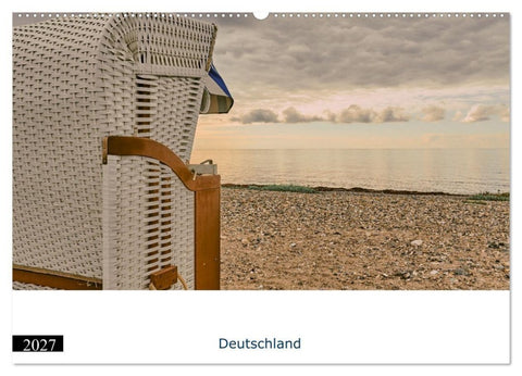 Küstenregionen Deutschland (Wandkalender 2027 DIN A2 quer), CALVENDO Monatskalender