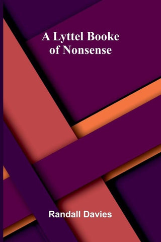 A lyttel booke of nonsense