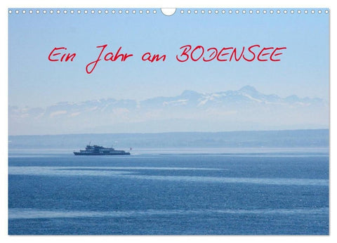 Ein Jahr am BODENSEE (Wandkalender 2027 DIN A3 quer), CALVENDO Monatskalender