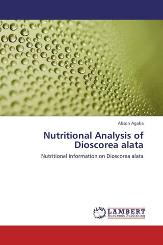 Nutritional Analysis of Dioscorea alata