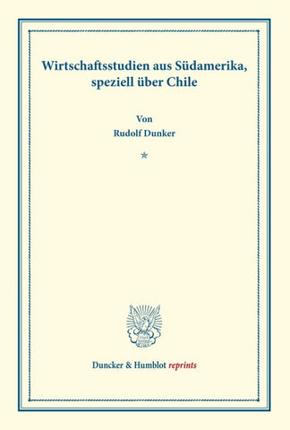 Wirtschaftsstudien aus Südamerika, speziell über Chile.