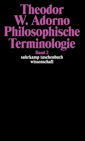 Philosophische Terminologie