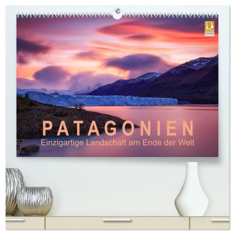 Patagonien: Einzigartige Landschaft am Ende der Welt (hochwertiger Premium Wandkalender 2027 DIN A2 quer), Kunstdruck in Hochglanz