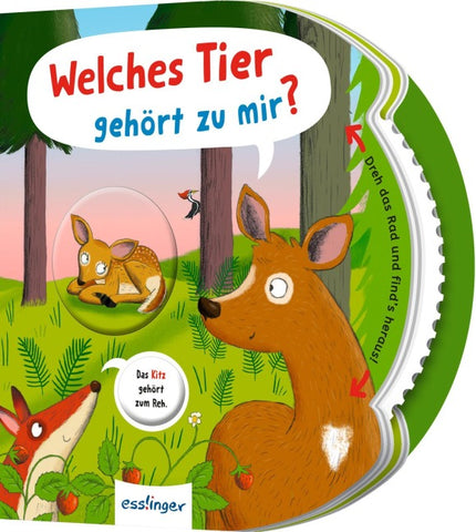 Dreh das Rad und find´s heraus!: Welches Tier gehört zu mir?