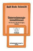 Unternehmungsinvestitionen