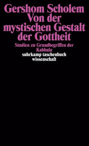 Von der mystischen Gestalt der Gottheit