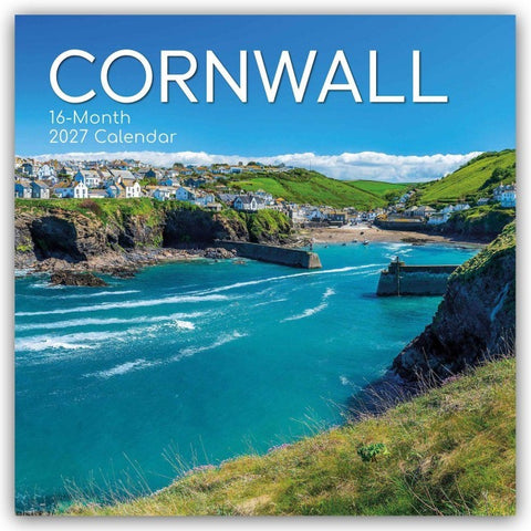 Cornwall 2027 – 16-Monatskalender