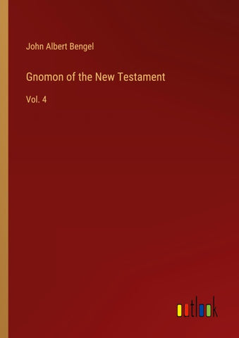 Gnomon of the New Testament