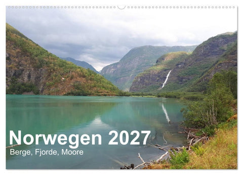 Norwegen 2027 - Berge, Fjorde, Moore (Wandkalender 2027 DIN A2 quer), CALVENDO Monatskalender