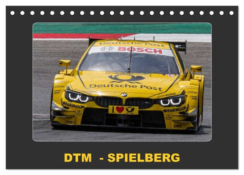 DTM-SPIELBERG (Tischkalender 2027 DIN A5 quer), CALVENDO Monatskalender