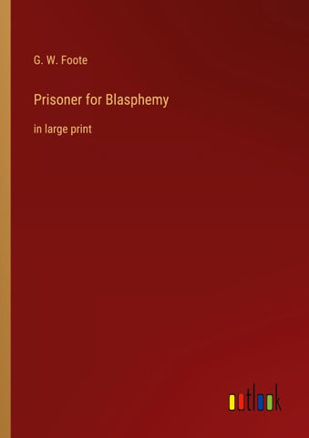 Prisoner for Blasphemy