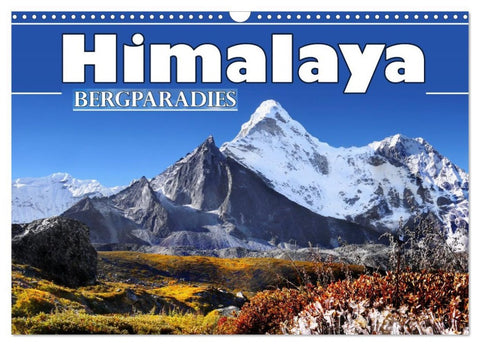 Himalaya - Bergparadies (Wandkalender 2026 DIN A3 quer), CALVENDO Monatskalender