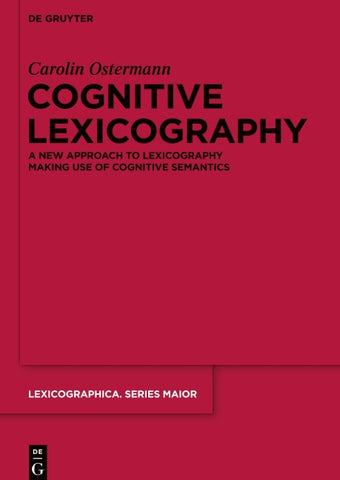 Cognitive Lexicography