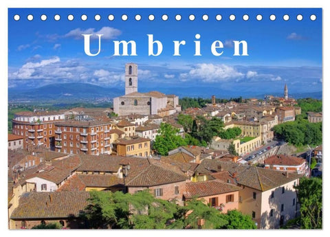 Umbrien (Tischkalender 2027 DIN A5 quer), CALVENDO Monatskalender