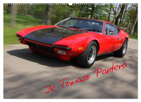 De Tomaso Pantera (Wandkalender 2027 DIN A2 quer), CALVENDO Monatskalender