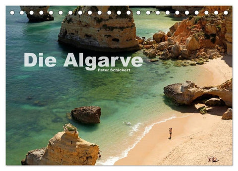 Die Algarve (Tischkalender 2027 DIN A5 quer), CALVENDO Monatskalender