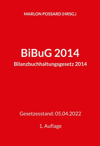 BiBuG 2014 (Bilanzbuchhaltungsgesetz 2014)