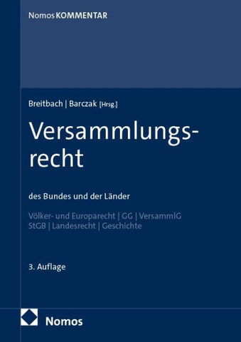 Versammlungsrecht des Bundes und der Länder