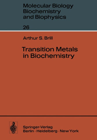 Transition Metals in Biochemistry