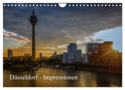 Düsseldorf - Impressionen (Wandkalender 2027 DIN A4 quer), CALVENDO Monatskalender