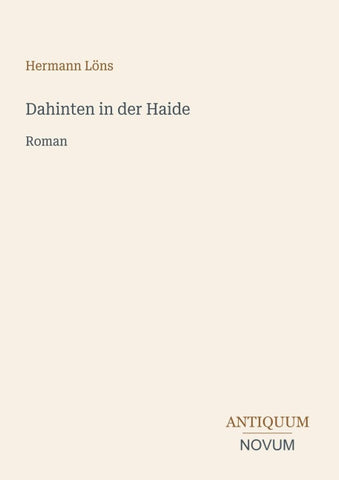 Dahinten in der Haide