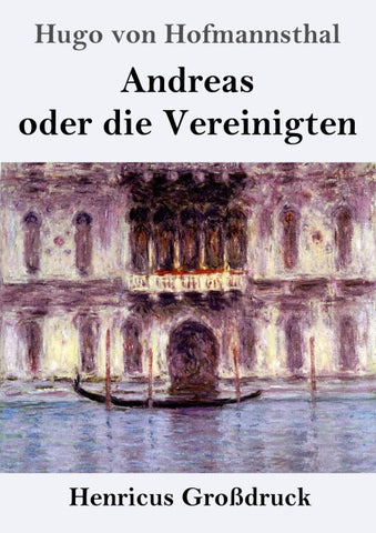 Andreas oder die Vereinigten (Großdruck)