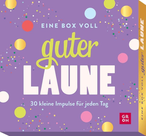 Impulskarten: Eine Box voll guter Laune
