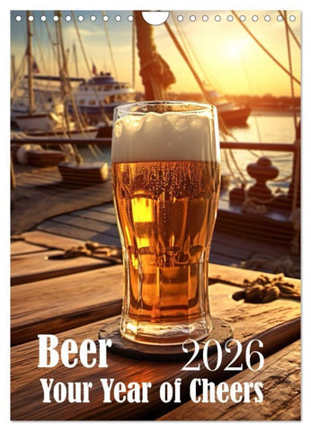 Beer (Wall Calendar 2026 DIN A4 portrait), CALVENDO 12 Month Wall Calendar