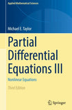 Partial Differential Equations III