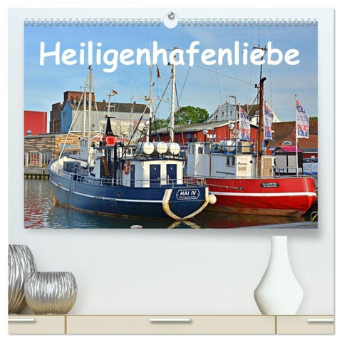 Heiligenhafenliebe (hochwertiger Premium Wandkalender 2027 DIN A2 quer), Kunstdruck in Hochglanz