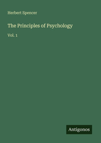 The Principles of Psychology