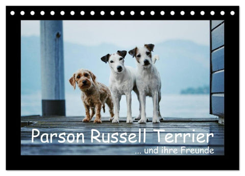 Parson Russell Terrier (Tischkalender 2027 DIN A5 quer), CALVENDO Monatskalender