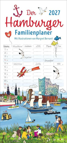 Der Hamburger Familienplaner 2027 - Margret Bernard