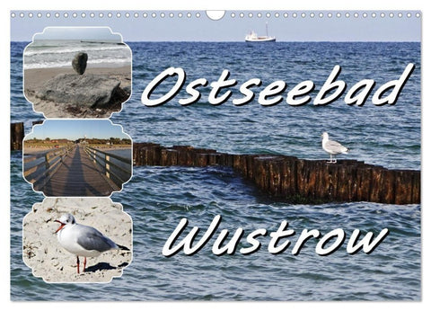 Ostseebad Wustrow (Wandkalender 2027 DIN A3 quer), CALVENDO Monatskalender