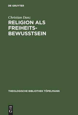 Religion als Freiheitsbewußtsein