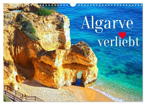 Algarve verliebt (Wandkalender 2027 DIN A3 quer), CALVENDO Monatskalender