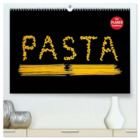 Pasta (hochwertiger Premium Wandkalender 2026 DIN A2 quer), Kunstdruck in Hochglanz