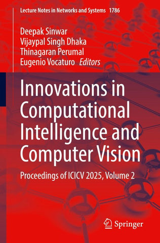 Innovations in Computational Intelligence and Computer Vision