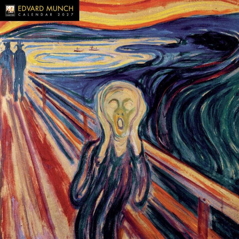 Edvard Munch 2027 – Original Flame Tree Publishing-Kalender [Kalender]
