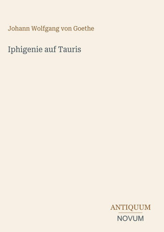 Iphigenie auf Tauris