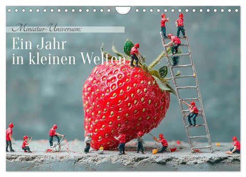 Miniatur-Universum: Ein Jahr in kleinen Welten (Wandkalender 2027 DIN A4 quer), CALVENDO Monatskalender