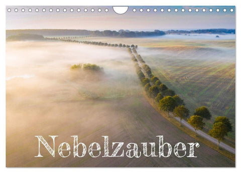 Nebelzauber (Wandkalender 2027 DIN A4 quer), CALVENDO Monatskalender