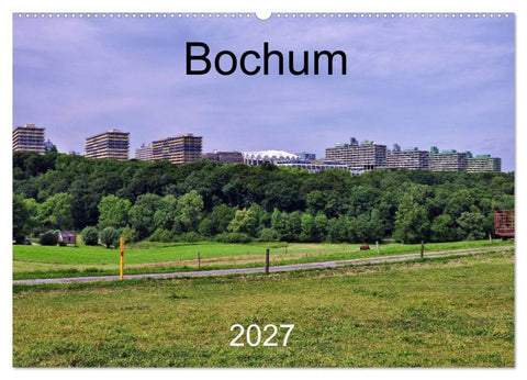 Bochum (Wandkalender 2027 DIN A2 quer), CALVENDO Monatskalender