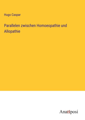 Parallelen zwischen Homoeopathie und Allopathie