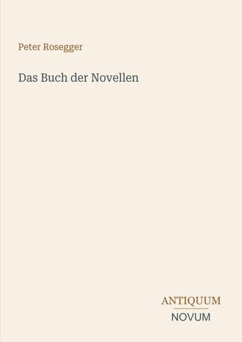 Das Buch der Novellen
