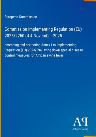 Commission Implementing Regulation (EU) 2025/2250 of 4 November 2025