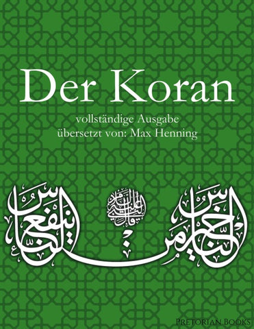 Der Koran: Vollständige Ausgabe